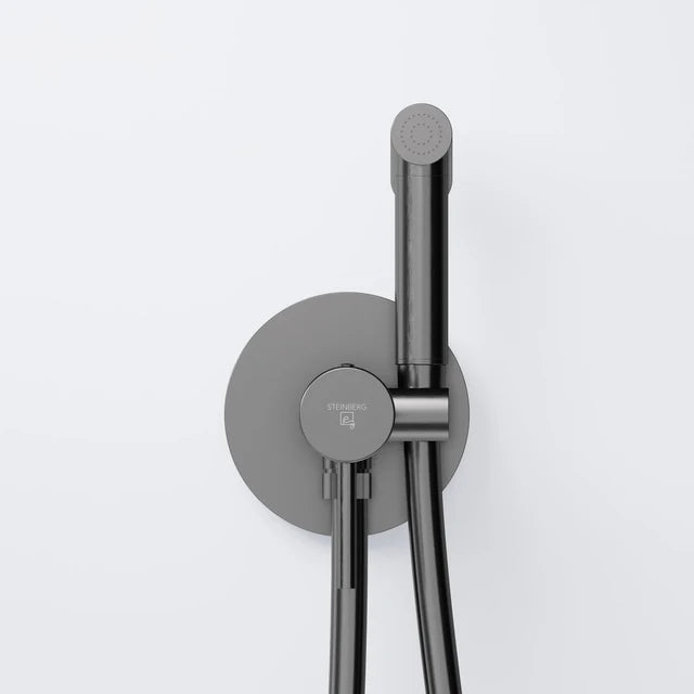 Steinberg 100 Σετ Μπιντέ Brushed Gun Metal