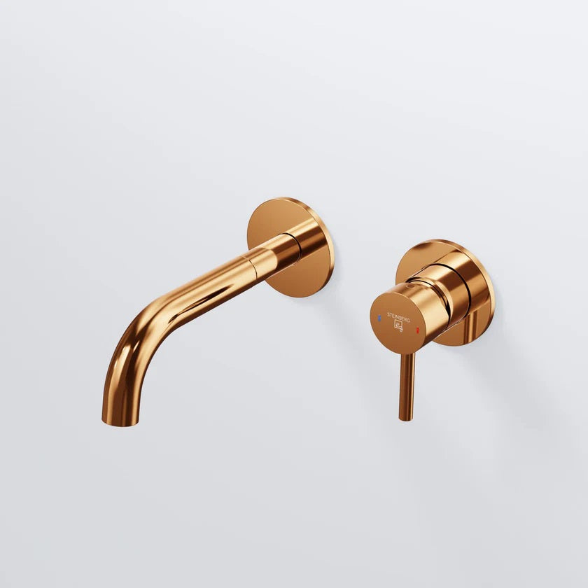 Σετ εντοιχισμού Νιπτήρος - Ντους Rose Gold