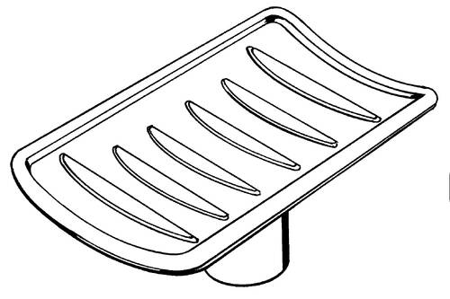 Hansgrohe Σαπουνοθήκη STEEL 41233800