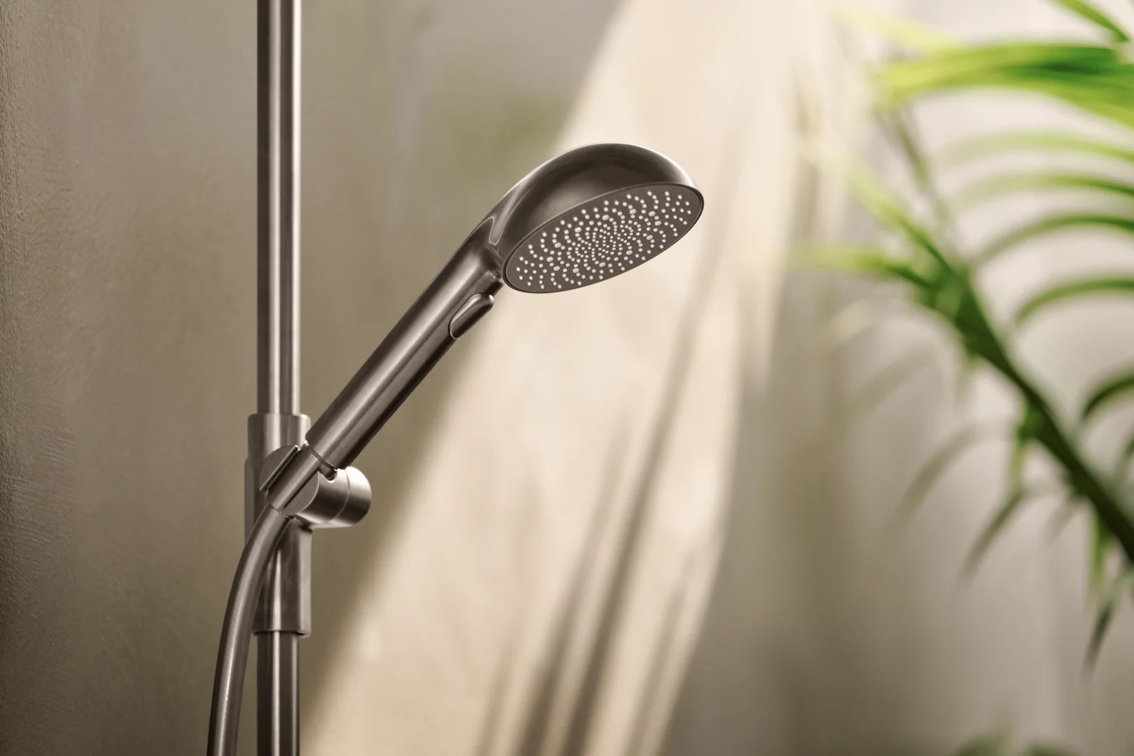 HANSA AURELIA Θερμοστατική Στήλη Ντούς Brushed steel
