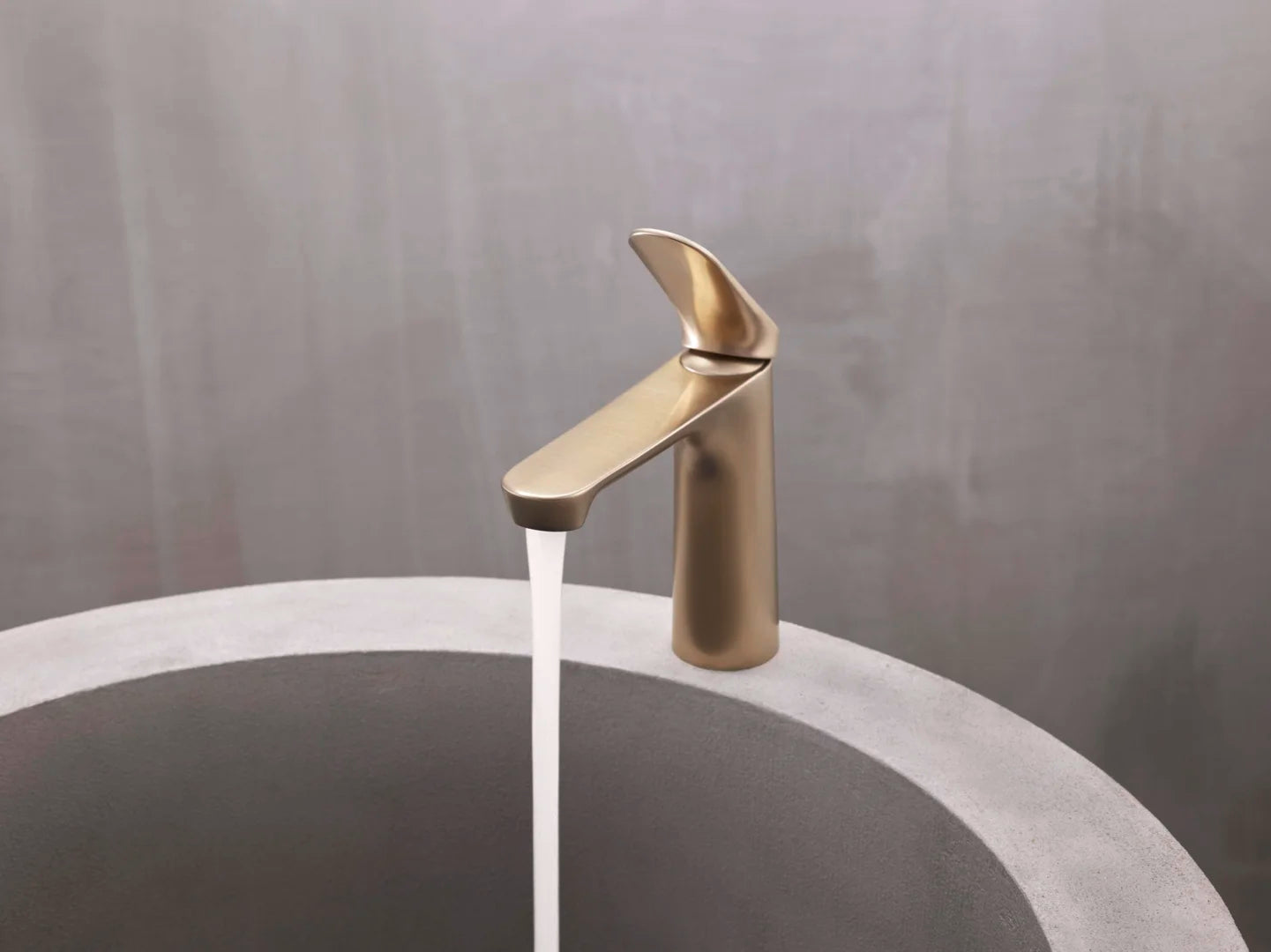 HANSA GENESIS Μπαταρία Νιπτήρος Brushed bronze