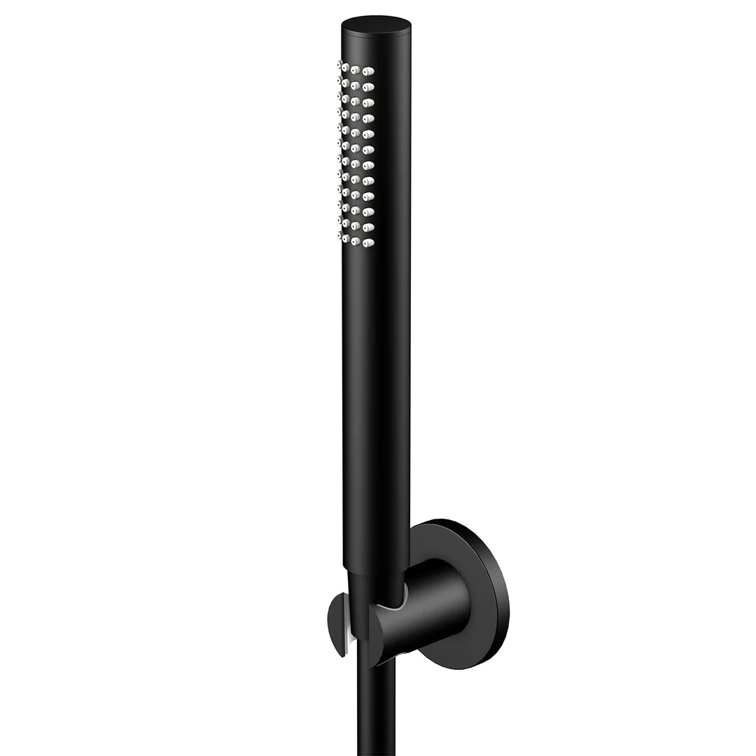 SET HG Talis E Μπαταρία Λουτρού 71740670 + ST 100 Tηλέφωνο Σπιραλ Στήριγμα Black Matt