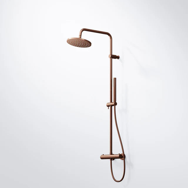 Steinberg 340 Θερμοστατική Στήλη Ντούς Brushed Copper