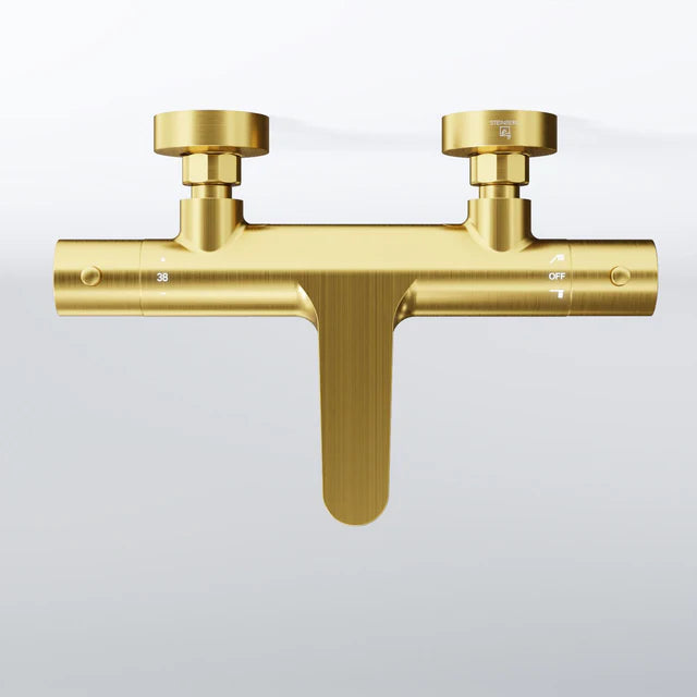 Steinberg 340 Θερμοστατική Μπαταρία Λουτρού Brushed Gold