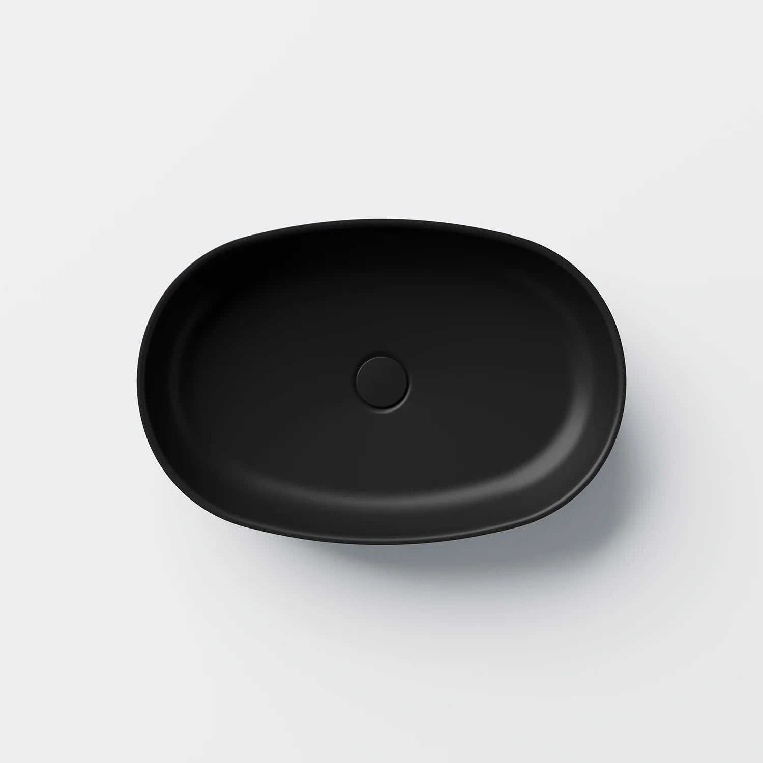 STEINBERG Νιπτήρας oval 60x40 Black Matt