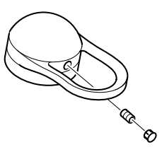 Hansgrohe ανταλλακτικό χεράκι Allegroh Λευκό 16091450