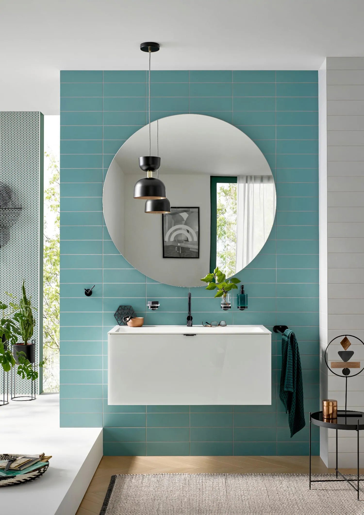 Emco Round Άγκιστρο διπλό Black Matt