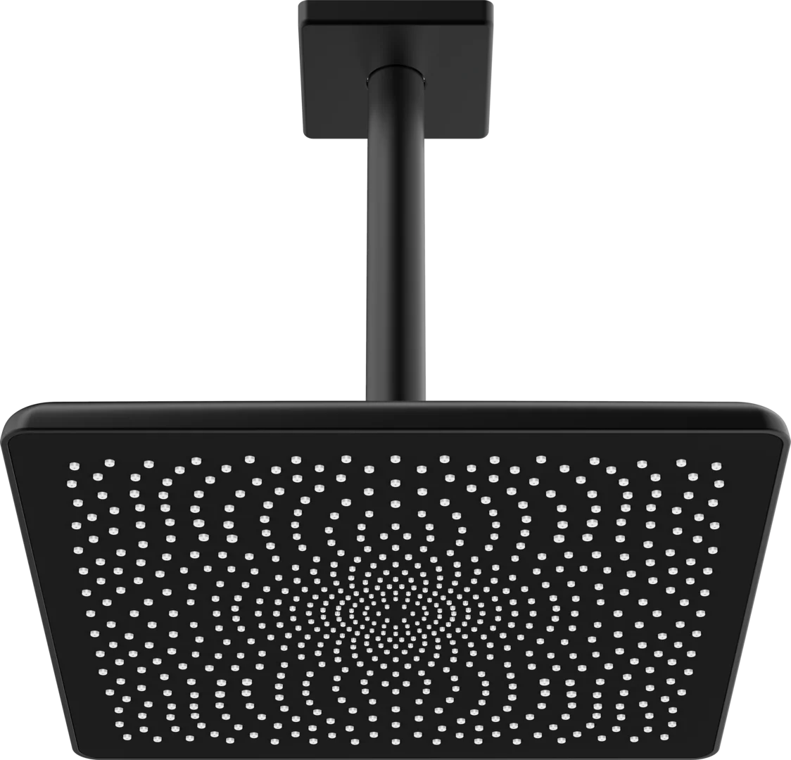 HANSA AURELIA Κεφαλή Ντους Οροφής Τετράγωνη 250 x 250 mm Matt black