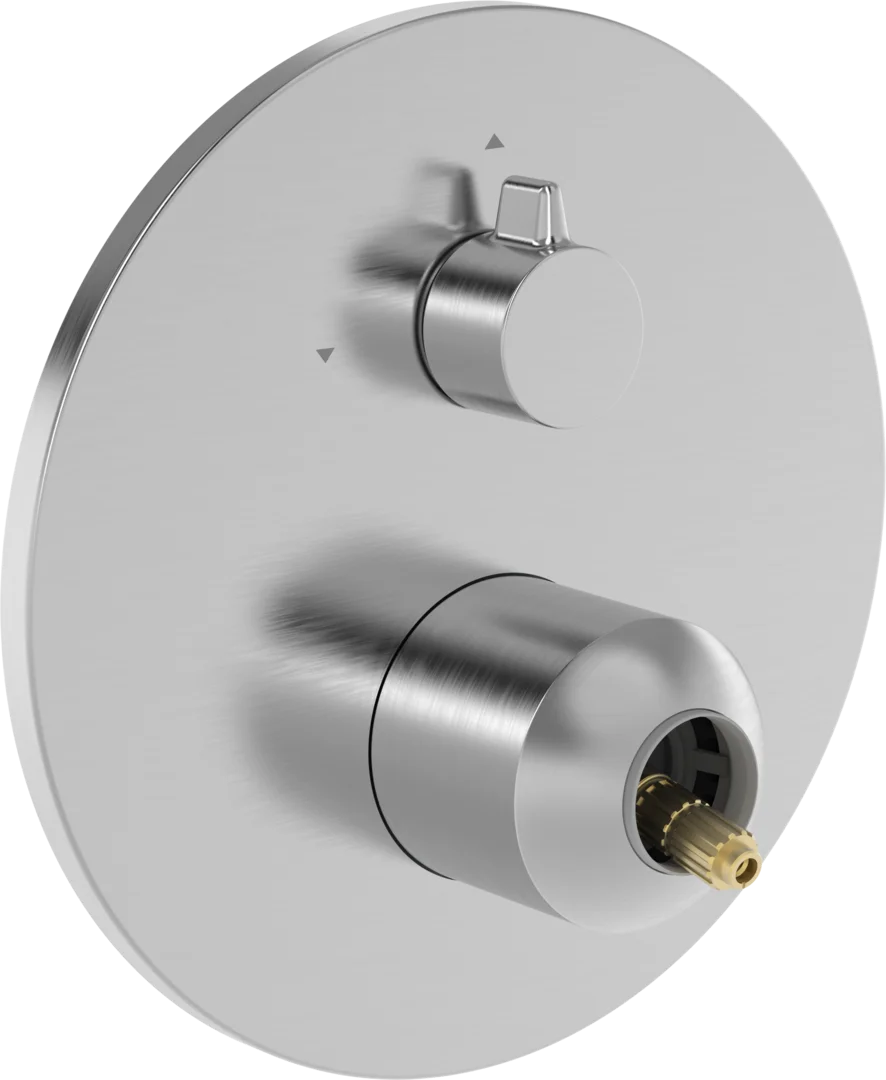 HANSA GENESIS Εντοιχισμένος μείκτης λουτρού 2 σημείων Brushed steel