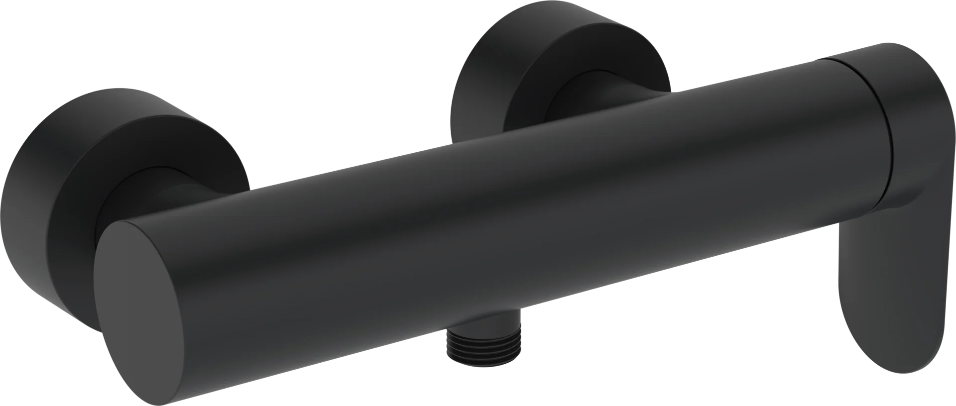 HANSA GENESIS Μπαταρία ντους Matt black