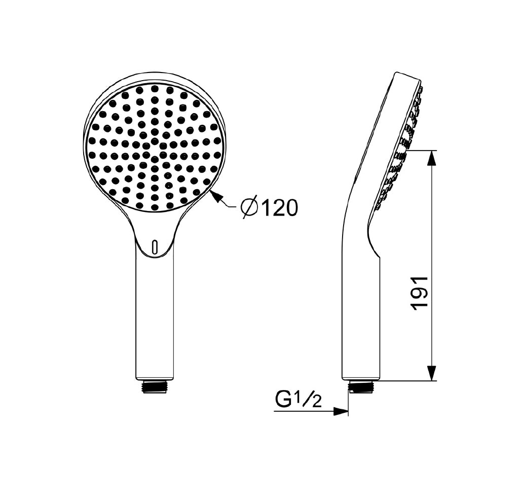 HANSA Τηλέφωνο Ντους HANSAACTIVEJET Digital