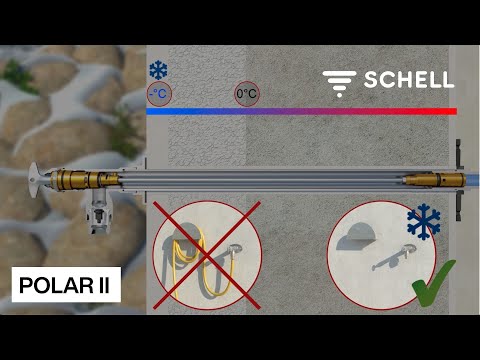 Schell εξωτερική βρύση ασφαλείας κατά του παγετού