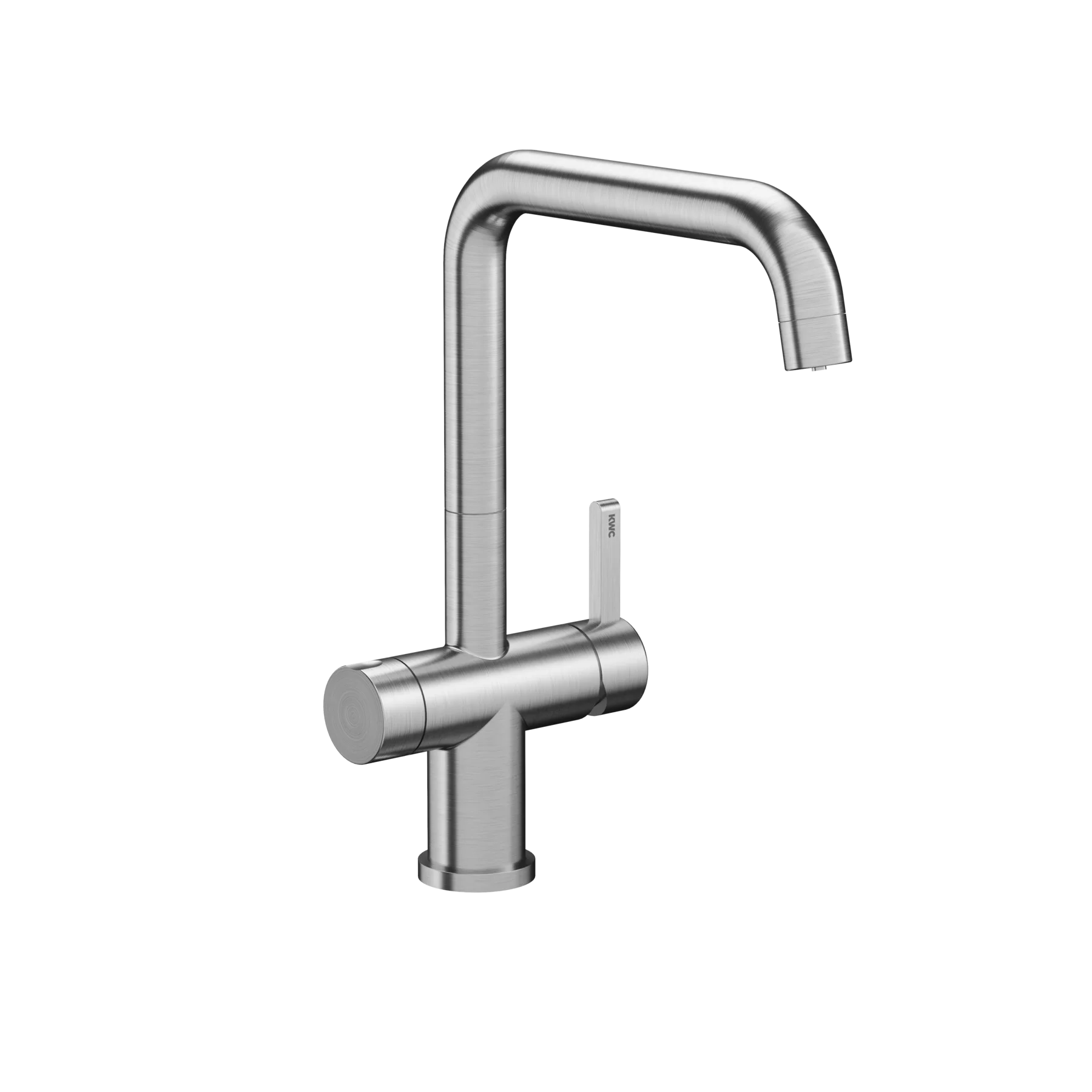 KWC ENIA E Stainless Steel Μπαταρία κουζίνας με Φίλτρο νερού