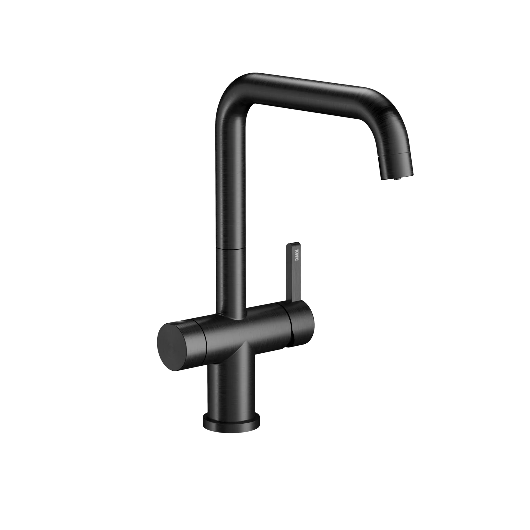 KWC ENIA E Stainless Steel Μπαταρία κουζίνας με Φίλτρο νερού