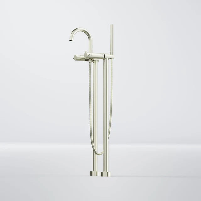 Steinberg 100 Μπαταρία Μπάνιου Ελεύθερης Τοποθέτησης Brushed Nickel