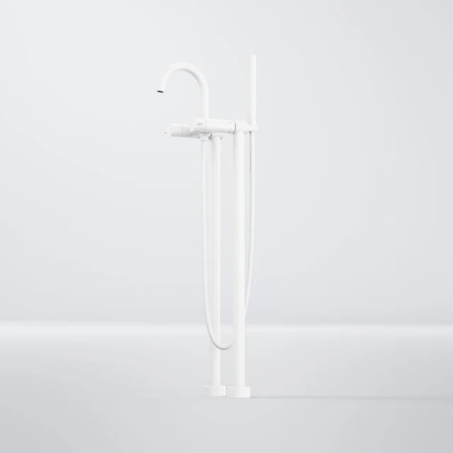 Steinberg 100 Μπαταρία Μπάνιου Ελεύθερης Τοποθέτησης Matt White