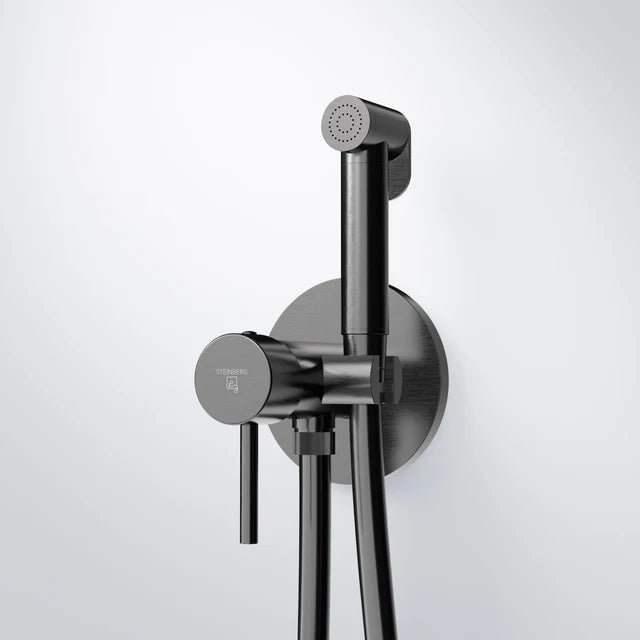 Steinberg 100 Σετ Μπιντέ Brushed Gun Metal