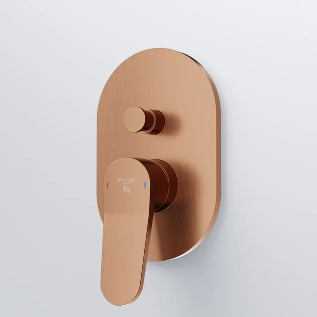 Steinberg 340 Εντοιχισμένος μείκτης ντους 2 σημείων Brushed Copper
