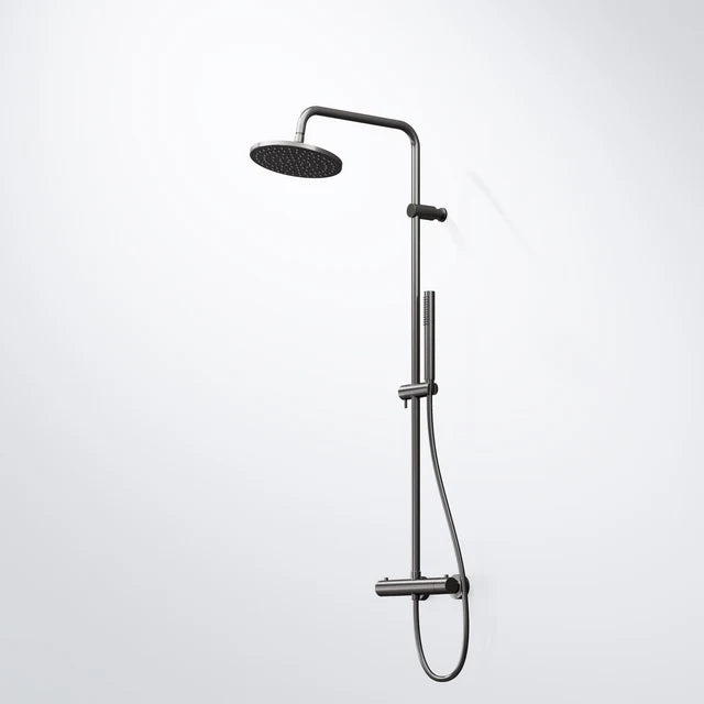 Steinberg 340 Θερμοστατική Στήλη Ντούς Brushed Gun Metal