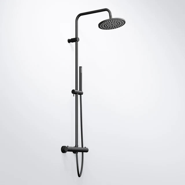 Steinberg 340 Θερμοστατική Στήλη Ντούς Matt Black