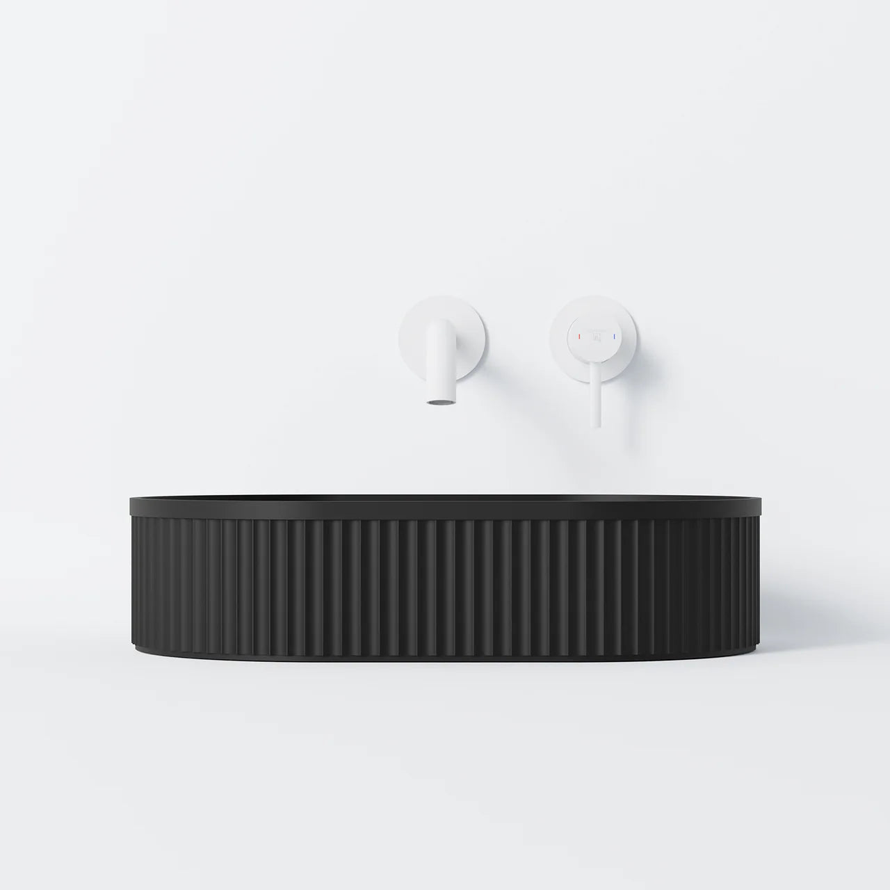 STEINBERG Νιπτήρας oval 55x35 Black Matt