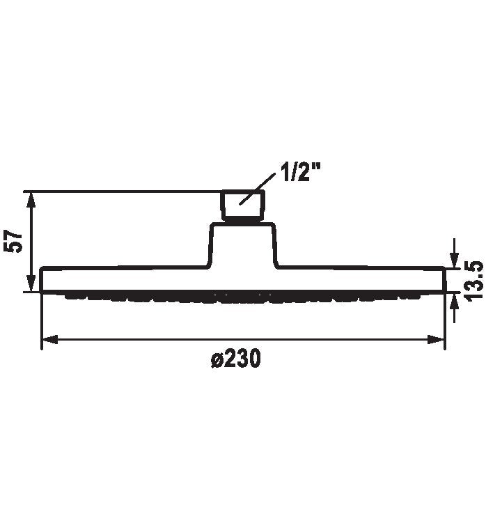 KWC FIT κεφαλή ντους