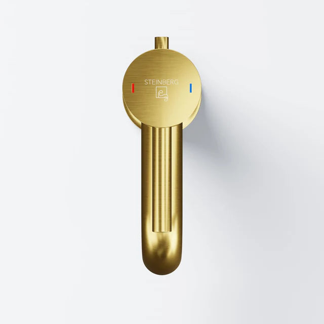 Steinberg 100 Μπαταρία Νιπτήρος Brushed Gold