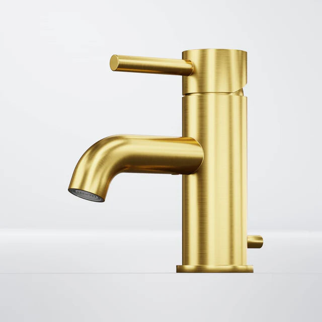 Steinberg 100 Μπαταρία Νιπτήρος Brushed Gold