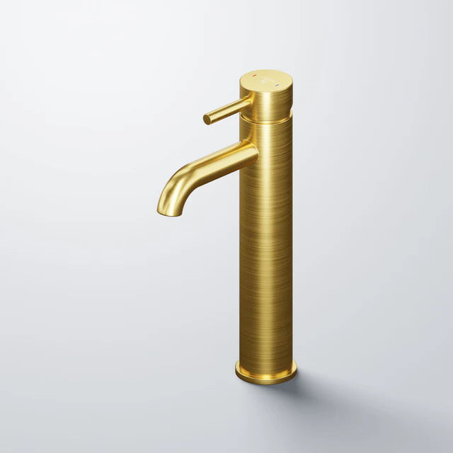 Steinberg 100 Μπαταρία Νιπτήρος Ψηλή Brushed Gold