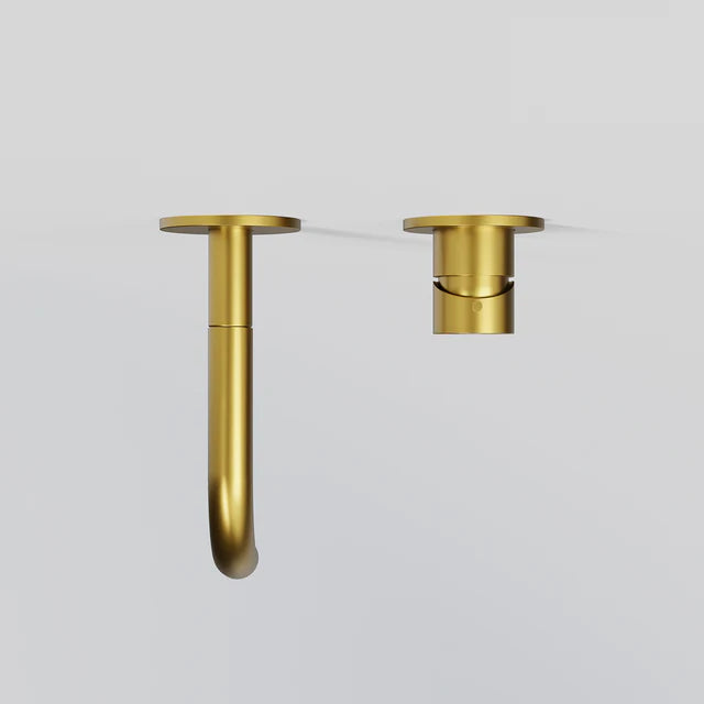 Steinberg 100 Εντοιχισμένη Μπαταρία Νιπτήρος Brushed Gold