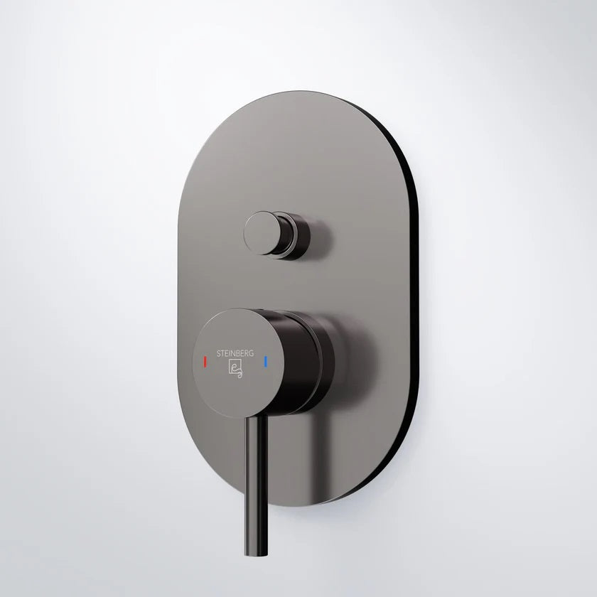 Σετ εντοιχισμού Νιπτήρος - Ντους Gun Metal