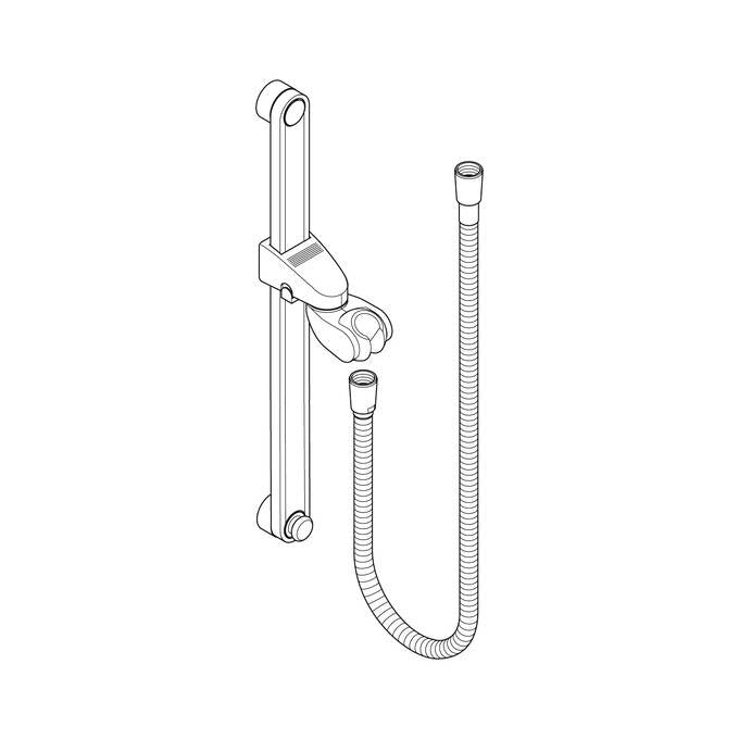 Hansgrohe UNIKA E Βέργα Σετ FINE BRASS 27900840