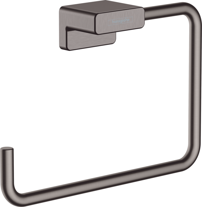 Hansgrohe Πετσετοκρεμάστρα Κρίκος Black Brushed 41754340