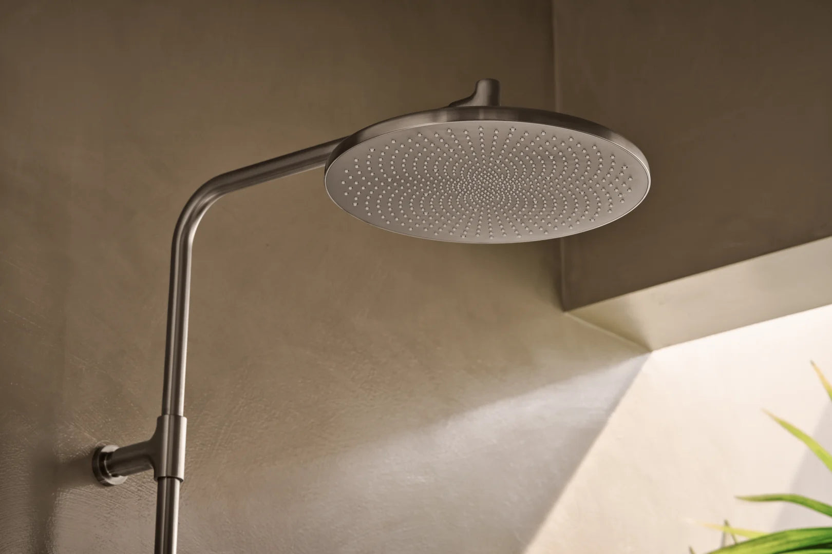 HANSA AURELIA Θερμοστατική Στήλη Ντούς Brushed steel