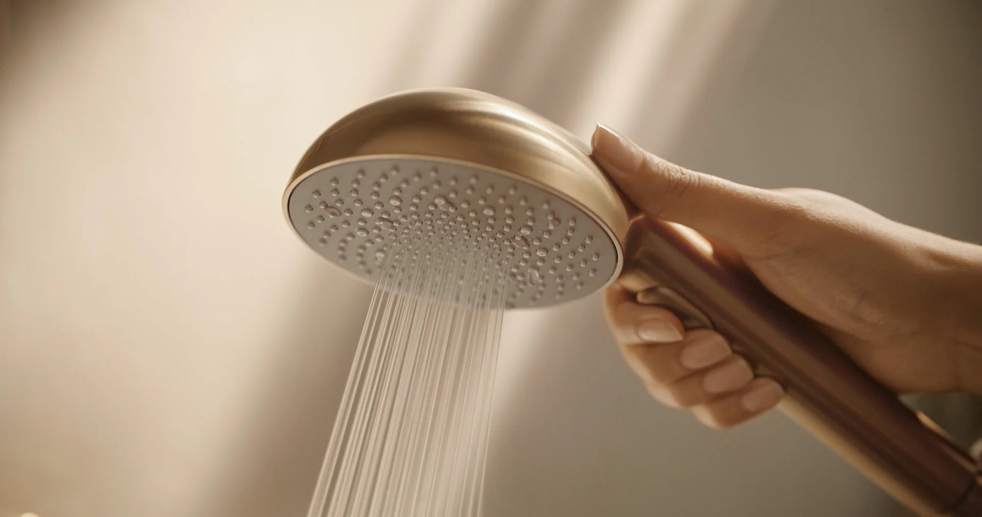 HANSA AURELIA Θερμοστατική Στήλη Ντούς Brushed bronze