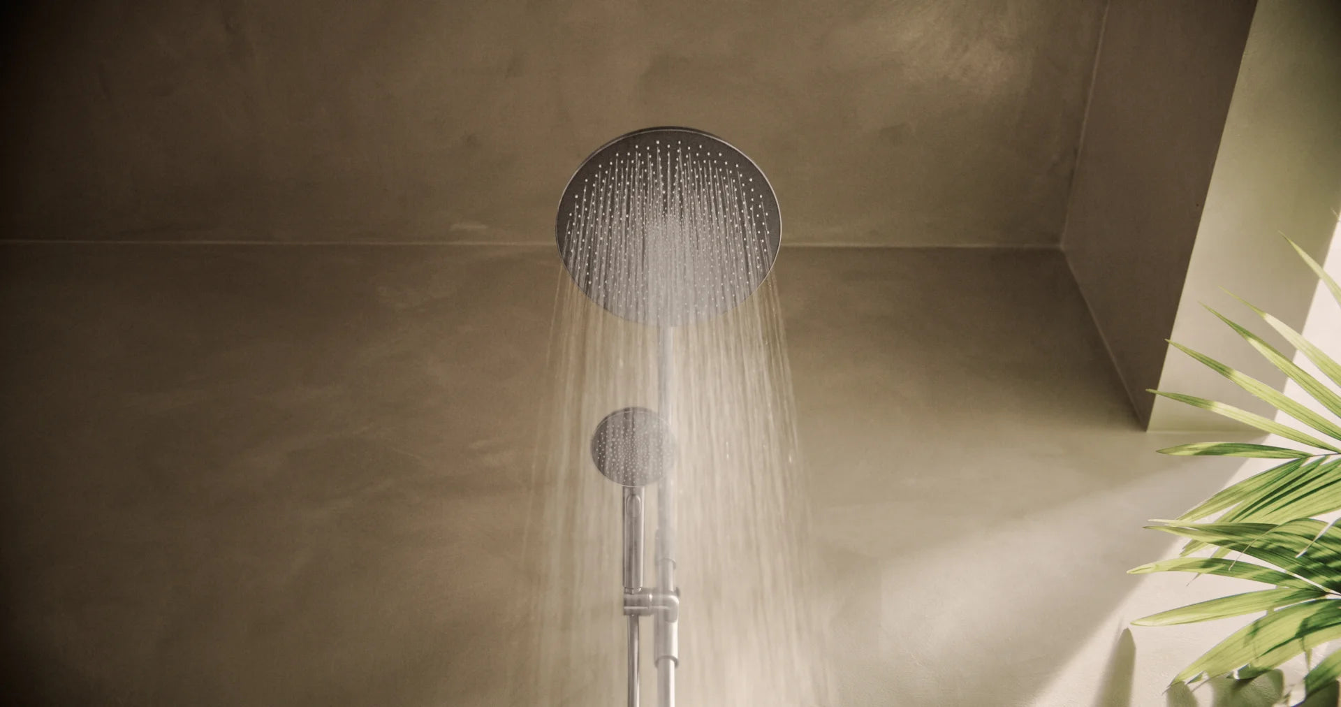 HANSA AURELIA Θερμοστατική Στήλη Ντούς Brushed steel