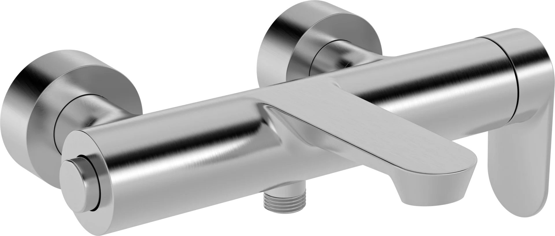 HANSA GENESIS Μπαταρία Λουτρού Brushed steel