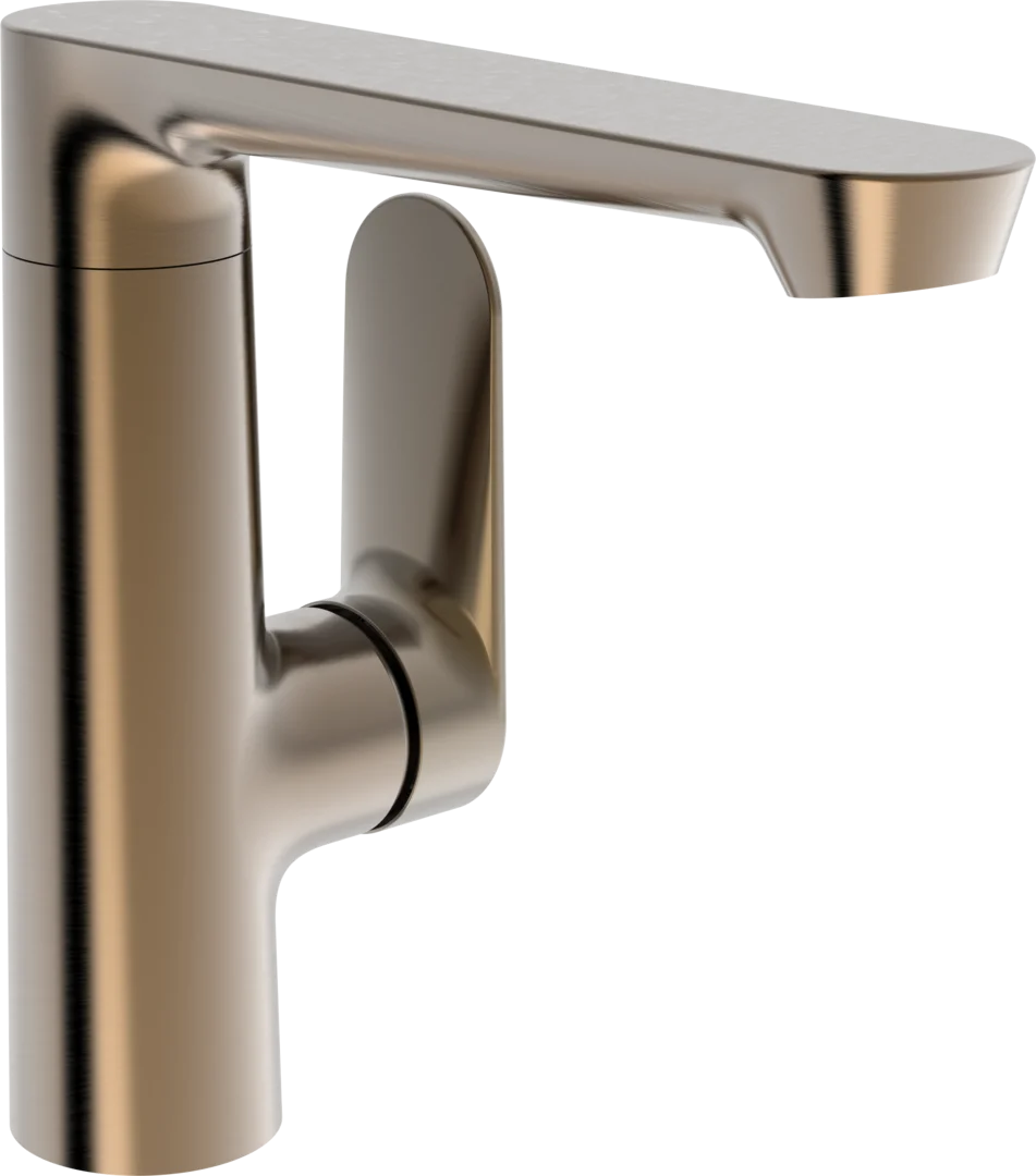 HANSA GENESIS Μπαταρία Νιπτήρος πλευρική λειτουργία Brushed bronze