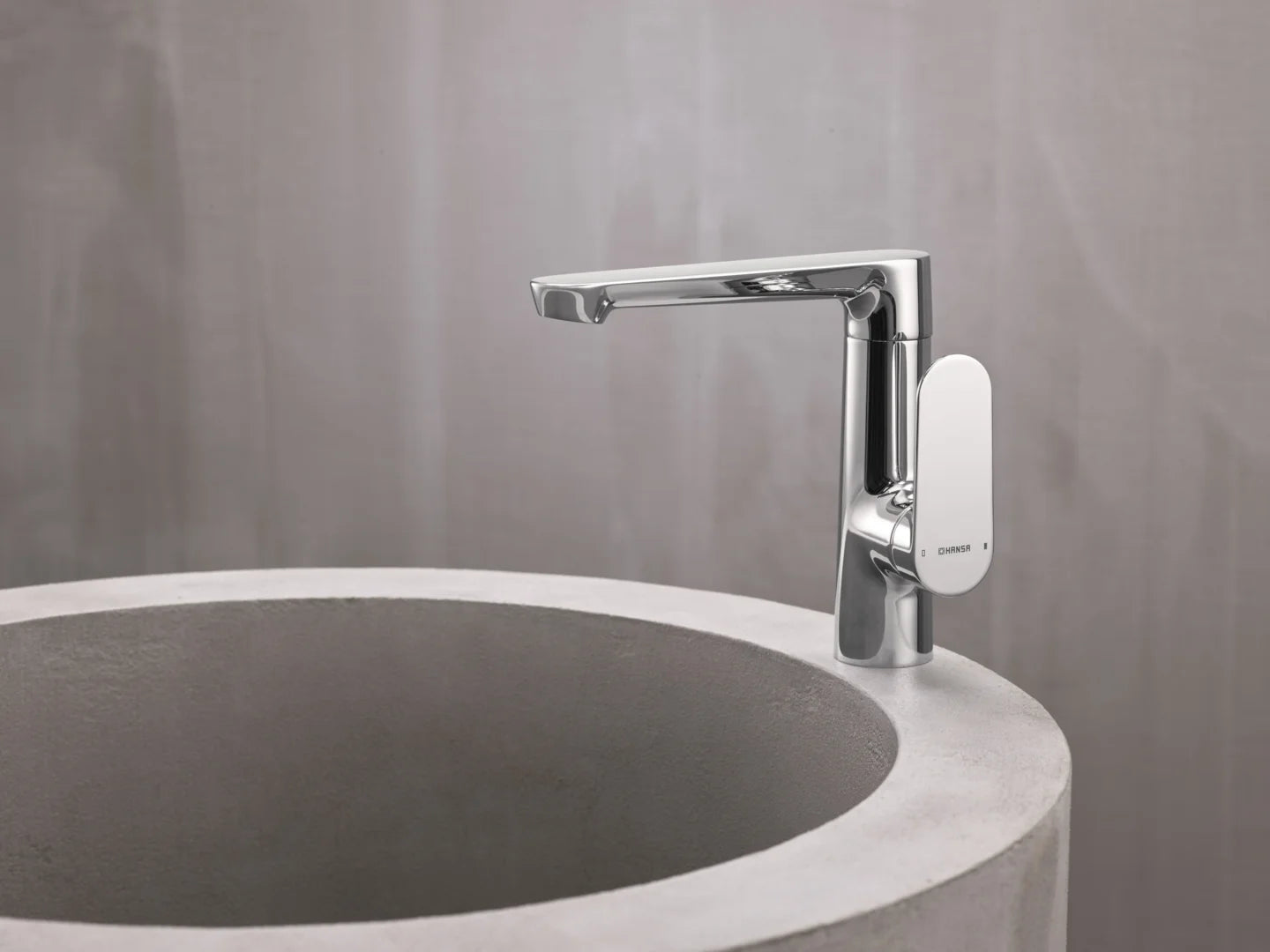 HANSA GENESIS Μπαταρία Νιπτήρος πλευρική λειτουργία