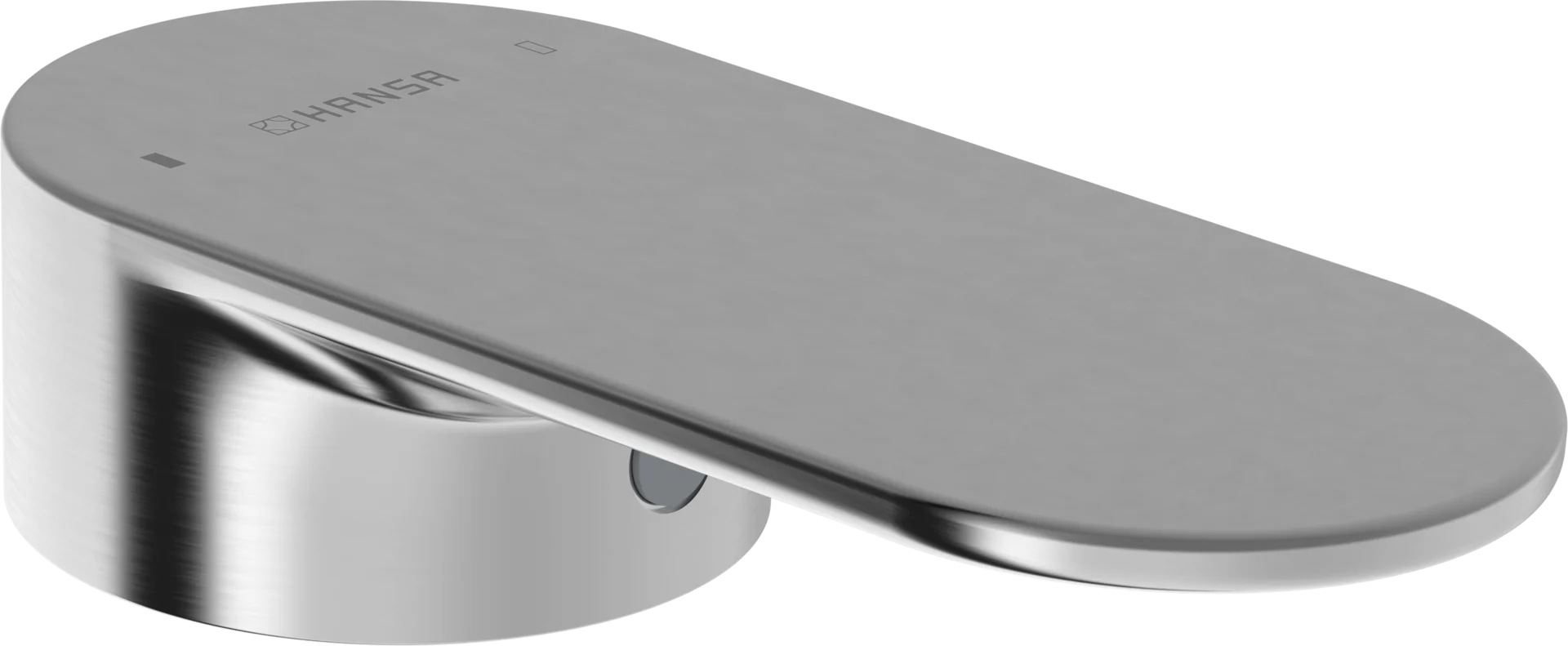 HANSA GENESIS Χεράκι μπαταρίας λουτρού Brushed steel