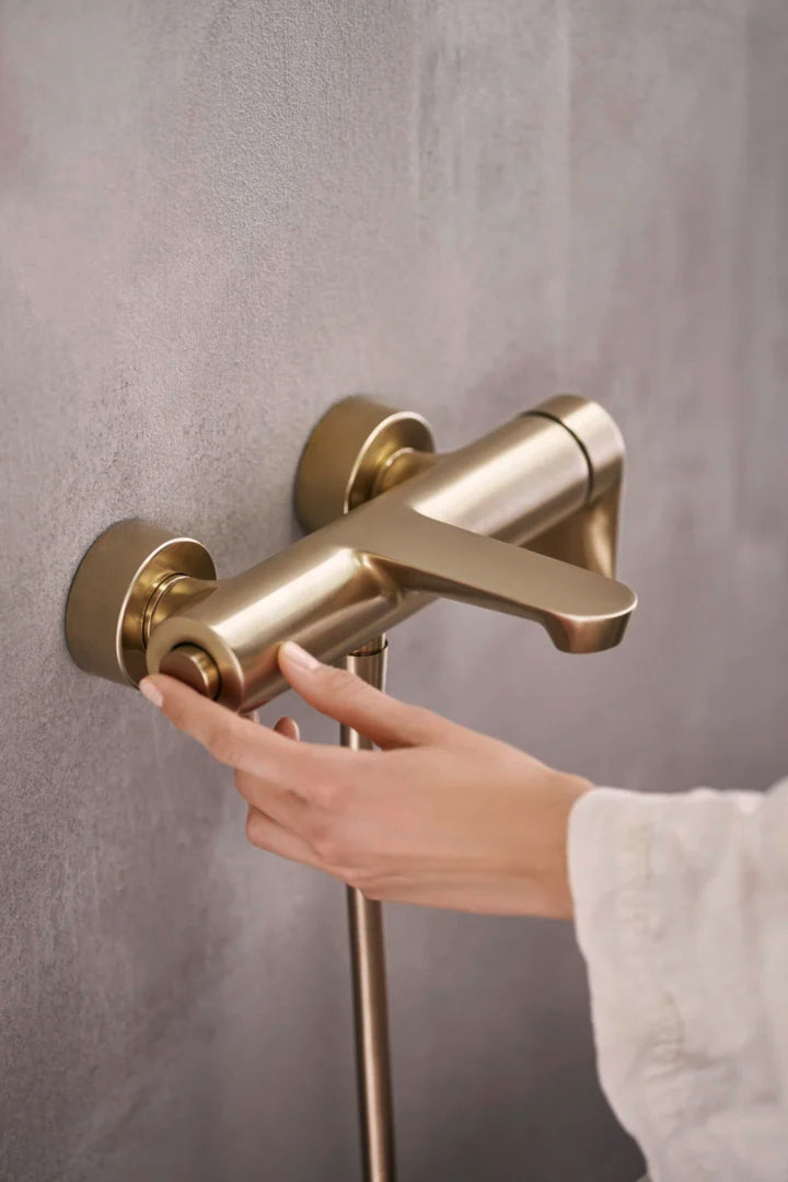 HANSA GENESIS Μπαταρία Λουτρού Brushed bronze