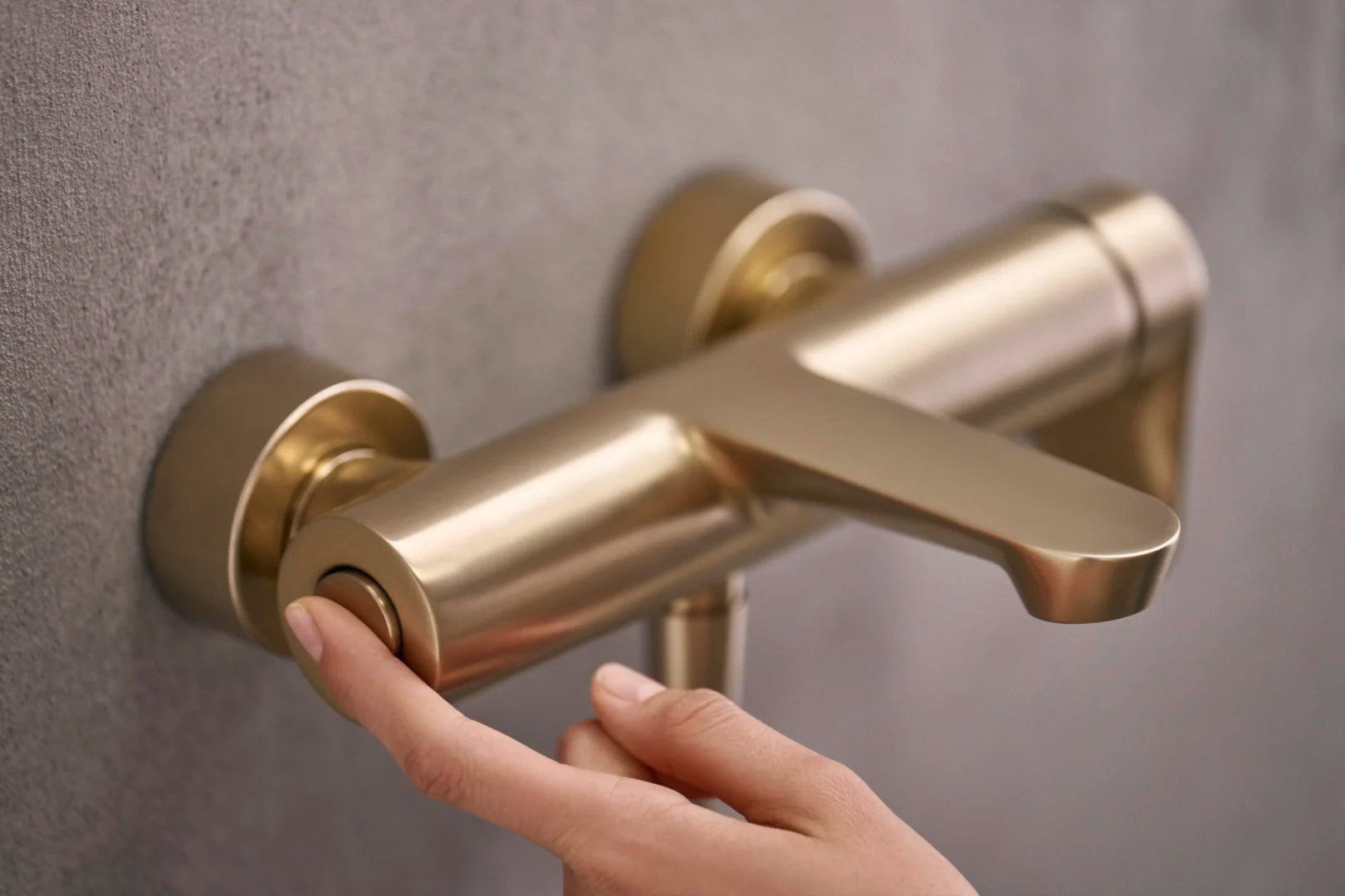 HANSA GENESIS Μπαταρία Λουτρού Brushed bronze