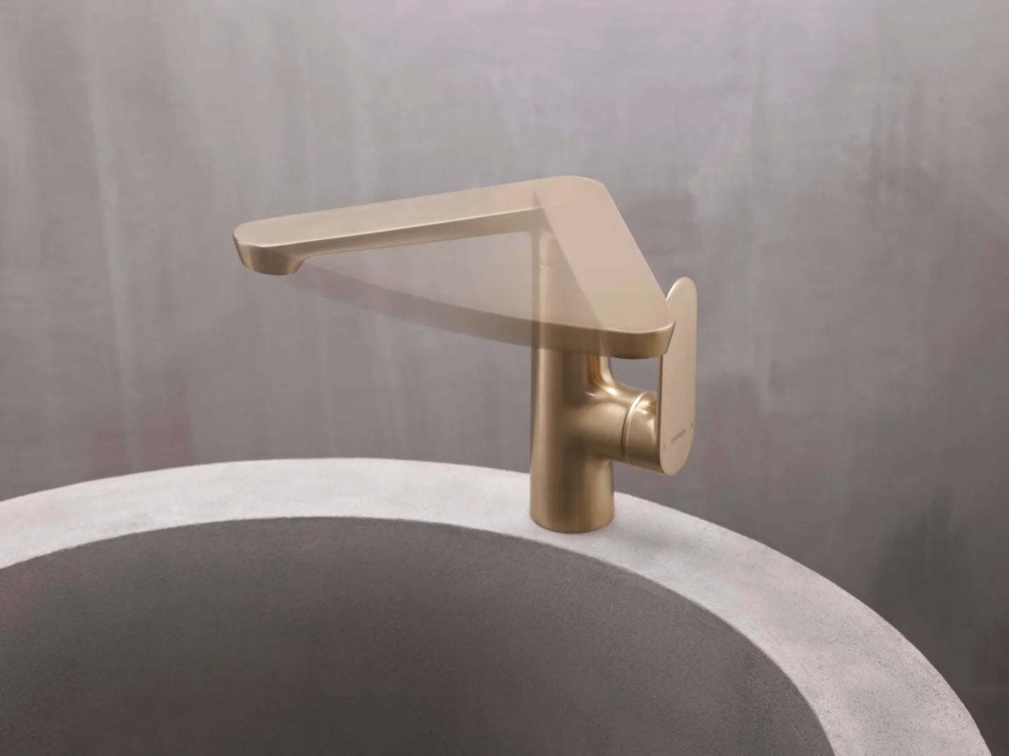 HANSA GENESIS Μπαταρία Νιπτήρος πλευρική λειτουργία Brushed bronze