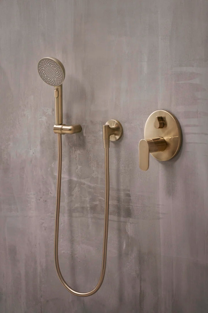 HANSA AURELIA Hand shower set (Τηλέφωνο – Στήριγμα – Σπιράλ) Brushed bronze