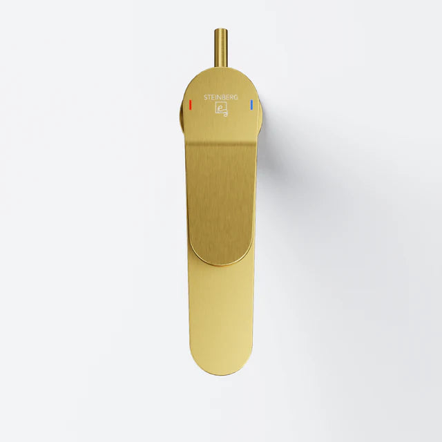 Steinberg 340 Μπαταρία Νιπτήρος Brushed Gold