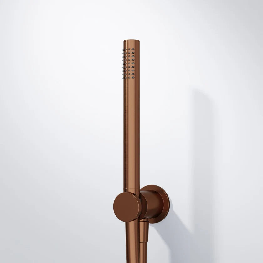 Σετ εντοιχισμού Νιπτήρος - Ντους Brushed Copper