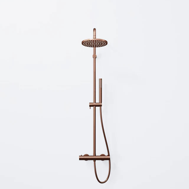 Steinberg 340 Θερμοστατική Στήλη Ντούς Brushed Copper