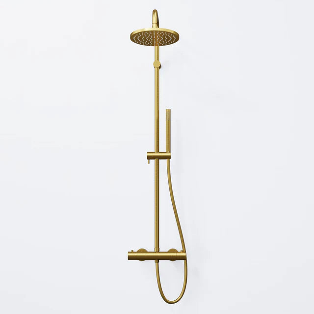 Steinberg 340 Θερμοστατική Στήλη Ντούς Brushed Gold