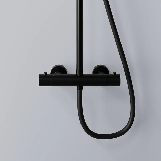 Steinberg 340 Θερμοστατική Στήλη Ντούς Matt Black