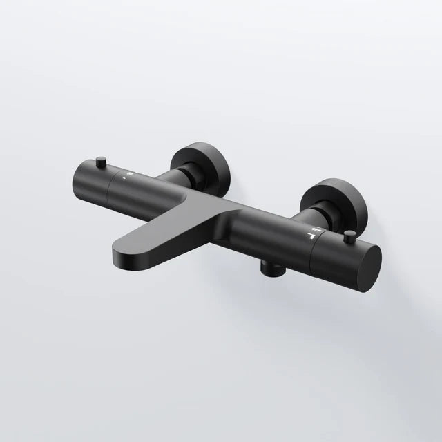 Steinberg 340 Θερμοστατική Μπαταρία Λουτρού Matt Black